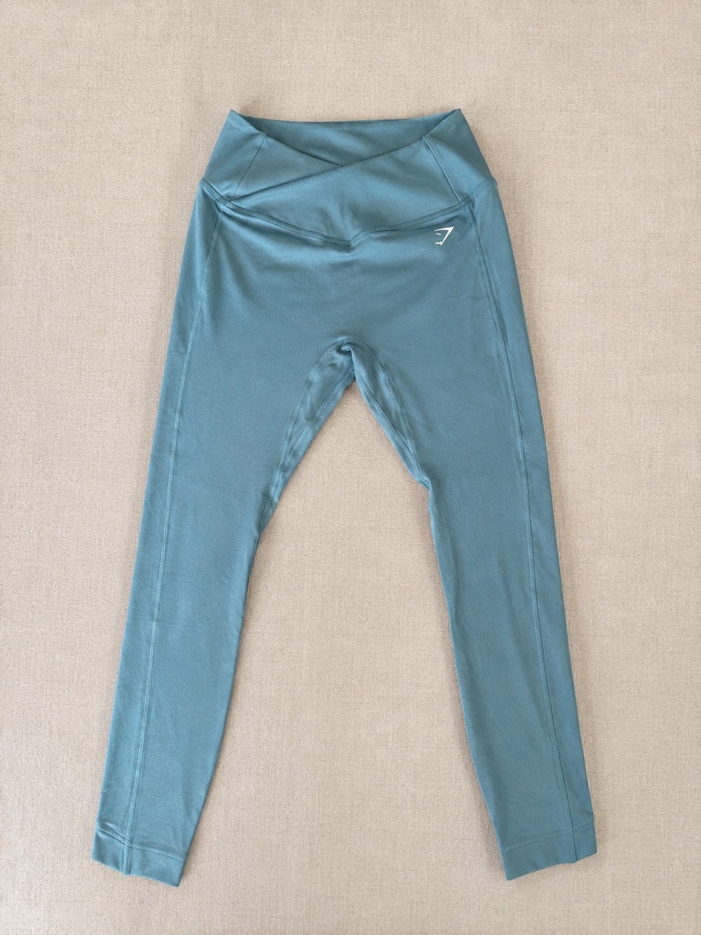 Gymshark Vital Seamless 2.0 Leggings Teal Blue Size M EUC